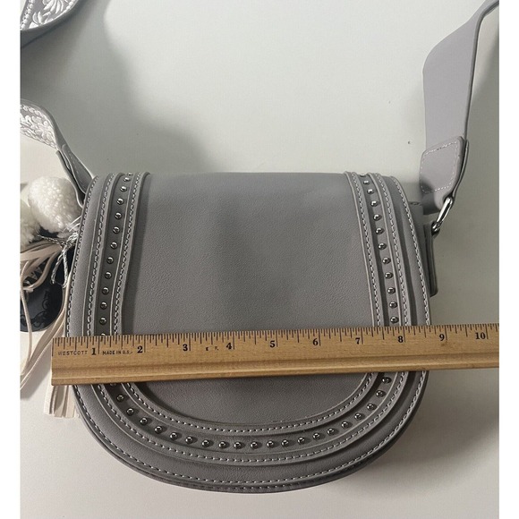 Imoshion Handbag Shoulder‎ Crossbody Bag Gray NWT - Picture 7 of 8